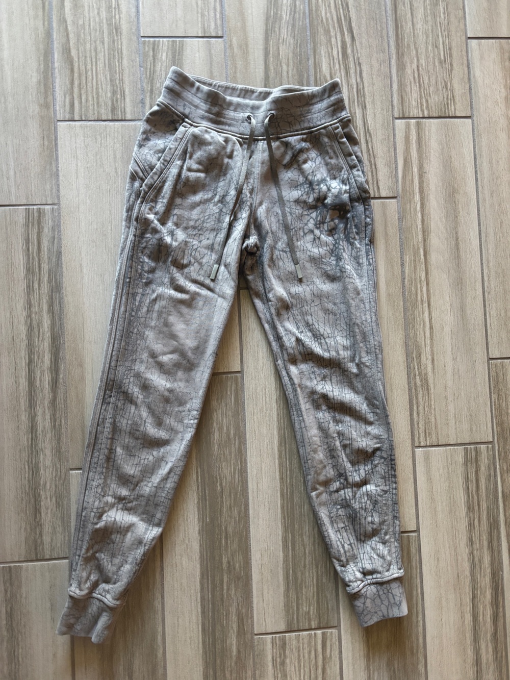 lululemon athletica Tan Marble Joggers
